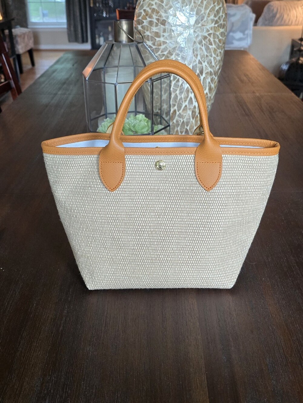 Longchamp Le Panier Pilage Small Basket Bag - Picture 4 of 11